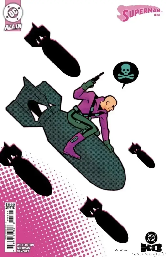 DC Comics выпускает «Супермен» №33 в среду, и у нас ниже есть официальное превью выпуска; посмотрите…
DC K.O. ALL FIGHT MONTH: РАУНД 7 ИЗ 8! Бой, которого вы никогда не ожидали, но который вам не терпится увидеть!
СМОТРИТЕ ТАКЖЕ: Ларс Эйдингер утверждён на роль Брейниака в сиквеле «Супермена» Man of Tomorrow




«Супермен» №33 выходит в среду, 24 декабря 2025 года.
О Гэри Коллинсоне: Гэри Коллинсон — продюсер и сценарист фильмов, телепрограмм и цифрового контента, главный редактор сайта поп-культуры Flickering Myth и продюсер готического хоррора 'The Baby in the Basket' и саспенс-триллера 'Death Among the Pines'.