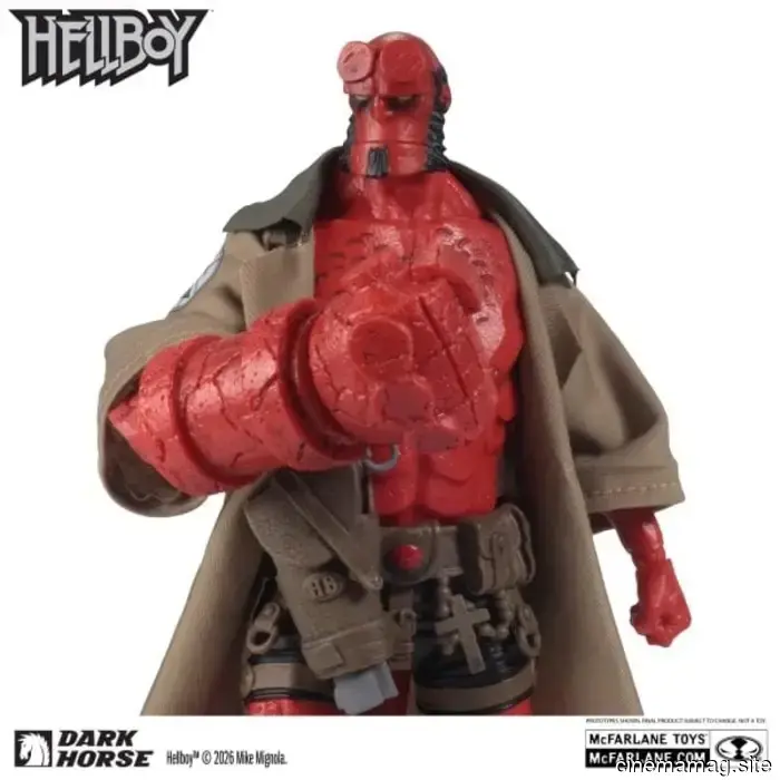 Hellboy McFarlane Collector Edition action figure now available for pre-order.