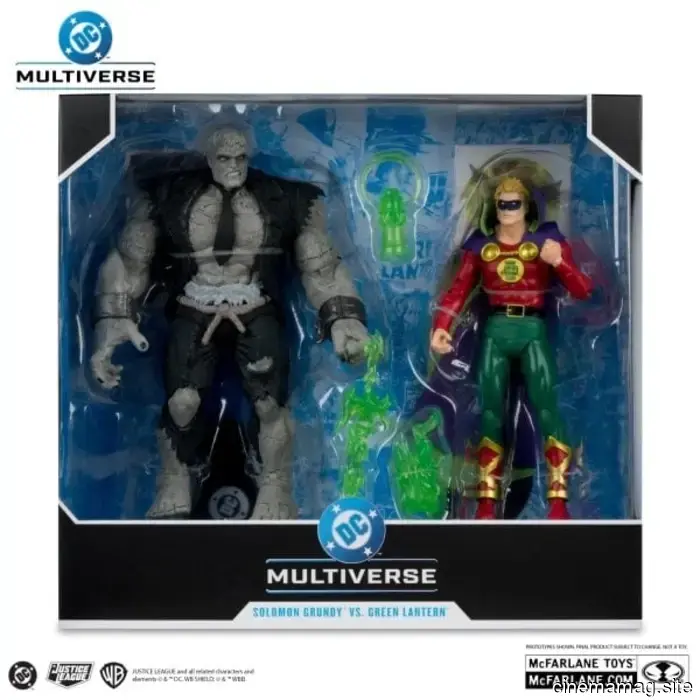 DC Multiverse Solomon Grundy vs Green Lantern 2-pack lancia le prenotazioni da McFarlane Toys