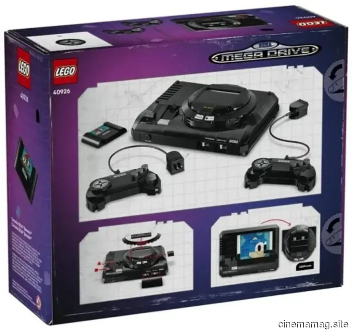 LEGO offrirà più divertimento retro-gaming costruito con i mattoncini con la console SEGA Genesis