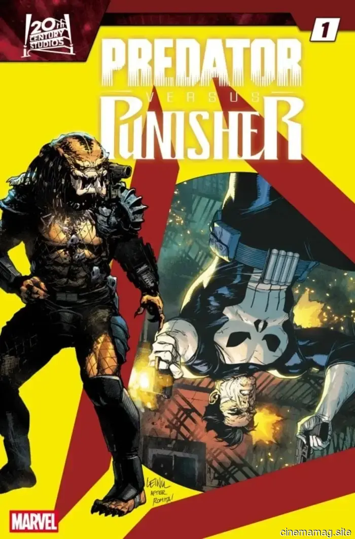Marvel reveals a crossover series featuring Predator and Punisher.