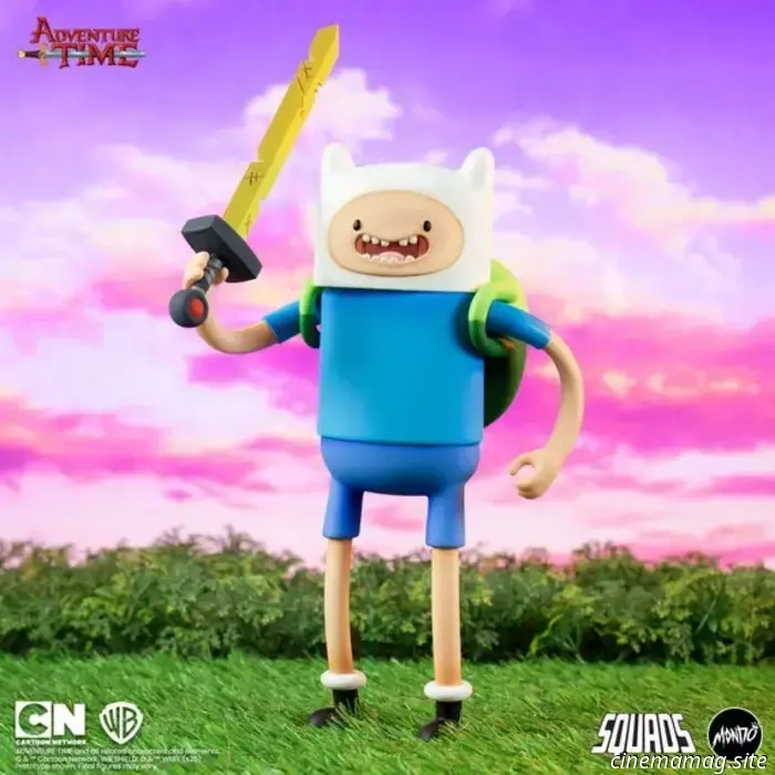 Mondo commemorates the 15th anniversary of Adventure Time with a set of figures featuring Jake and Finn.