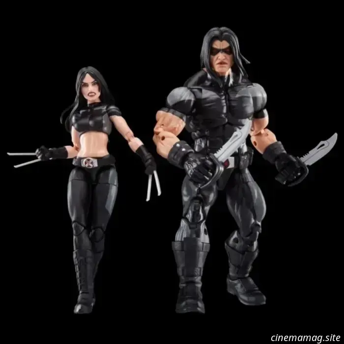 Hasbro introduces X-23 and Warpath in the Marvel Legends Series X-Force 2-Pack.