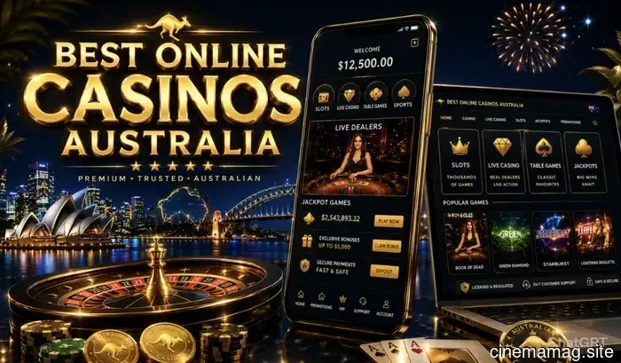 5 Top Online Casinos in Australia for Bonuses - Best Pokies Sites of 2026 - MovieMaker Magazine