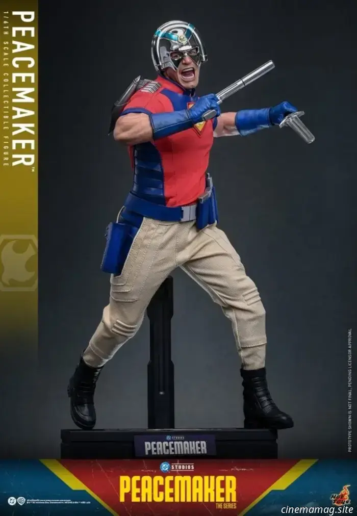 El Peacemaker de John Cena recibe una nueva figura de Hot Toys para la segunda temporada.