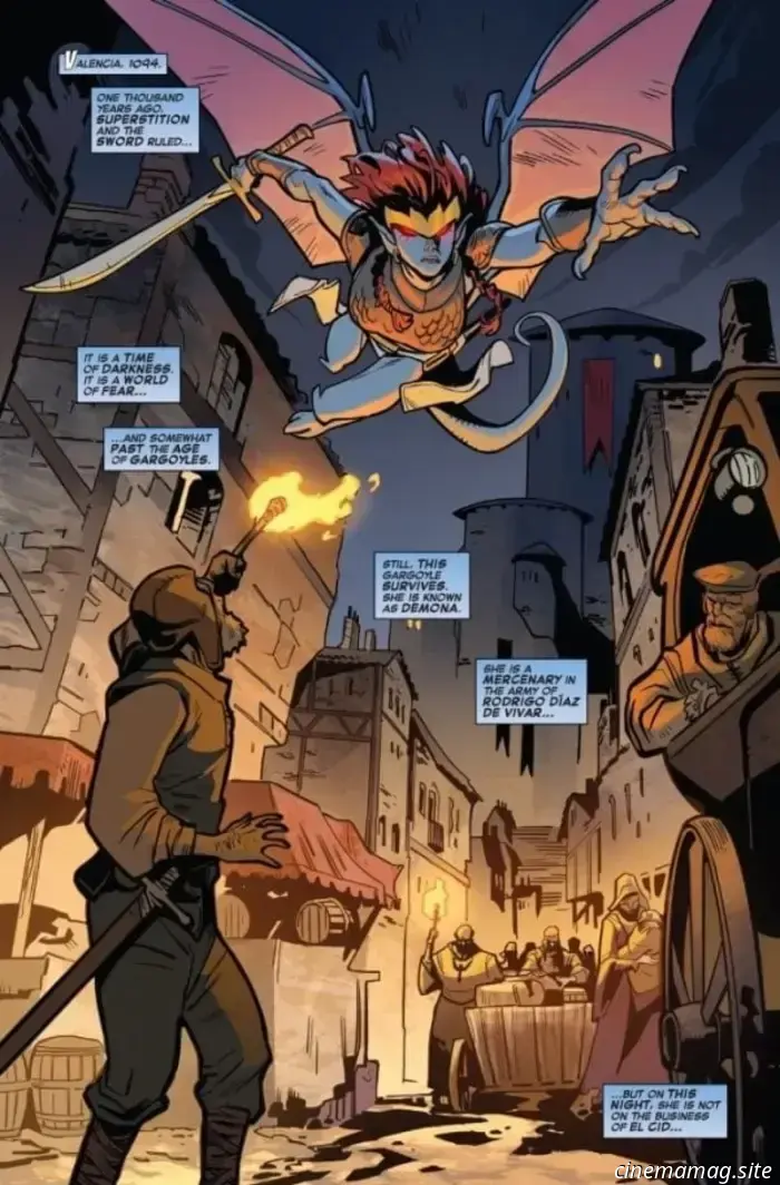 Comic Book Sneak Peek – Fantastic Four/Gargoyles #1