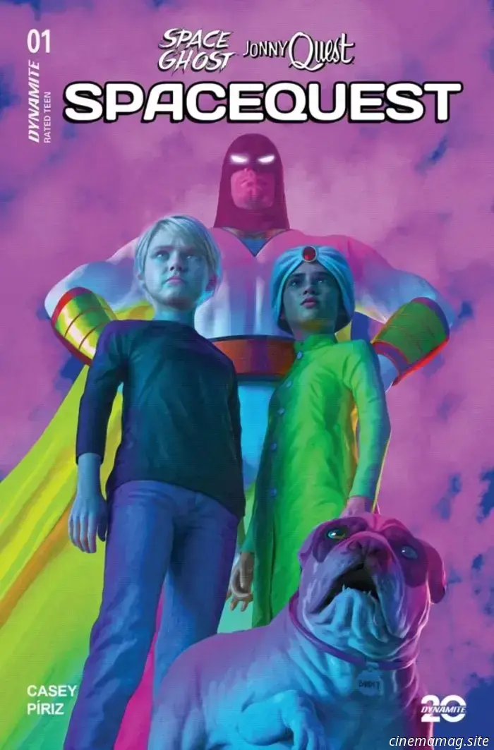 Eche un primer vistazo a Dynamite's Space Ghost &amp; Johnny Quest: Space Quest #1