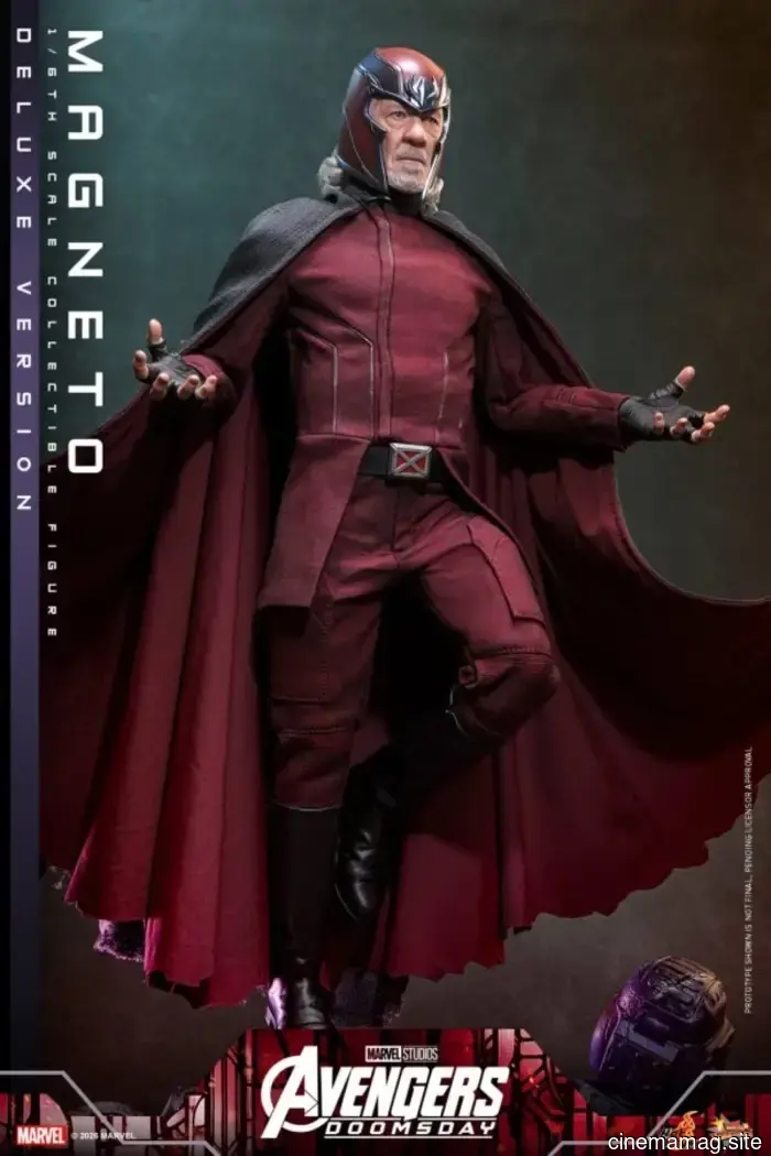 Hot Toys introduces the sixth scale figure of Magneto from Avengers: Doomsday.