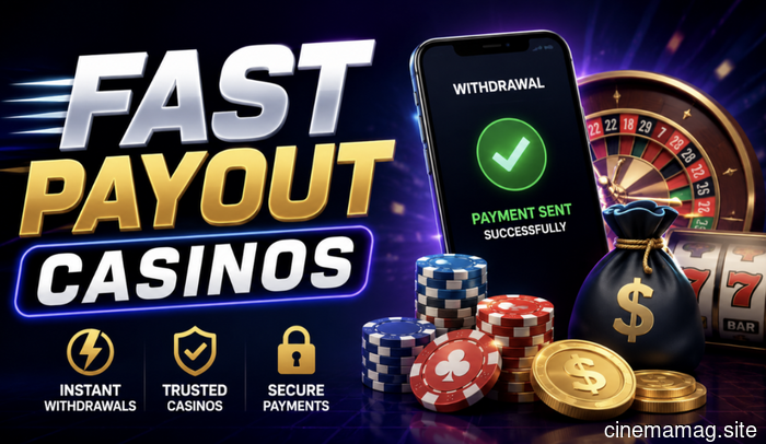 Fast Payout Casinos Australia 2026 - Reliable Online Casinos for Simple Withdrawals (Top 5 Sites)