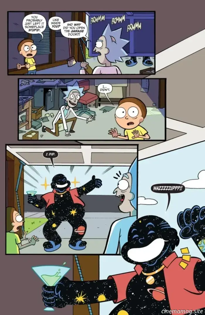 Rick e Morty contro l'Universo n. 1 - Anteprima del fumetto