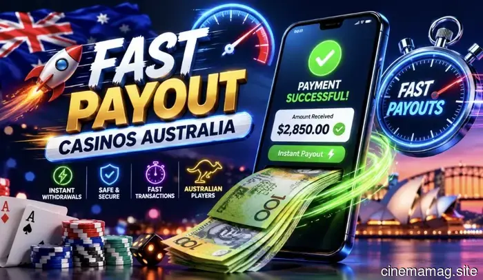 Casinos de Pago Rápido en Australia - 5 Mejores Casinos de Retiro Instantáneo Revisados - Revista MovieMaker