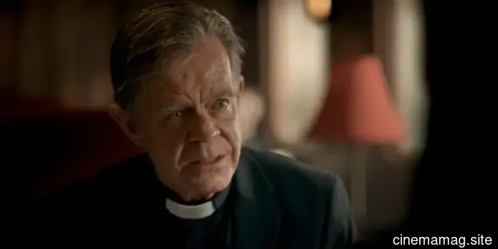 Trailer for the horror film "Speed Demon," featuring Katie Cassidy and William H. Macy, revolves around an exorcism on a train.