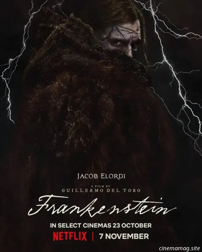 El Frankenstein de Guillermo del Toro recibe una serie de pósters de personajes.