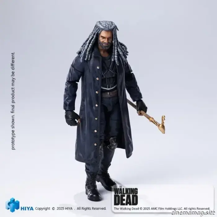 Ezekiel is part of Hiya Toys' new action figure in The Walking Dead Exquisite Mini Series.