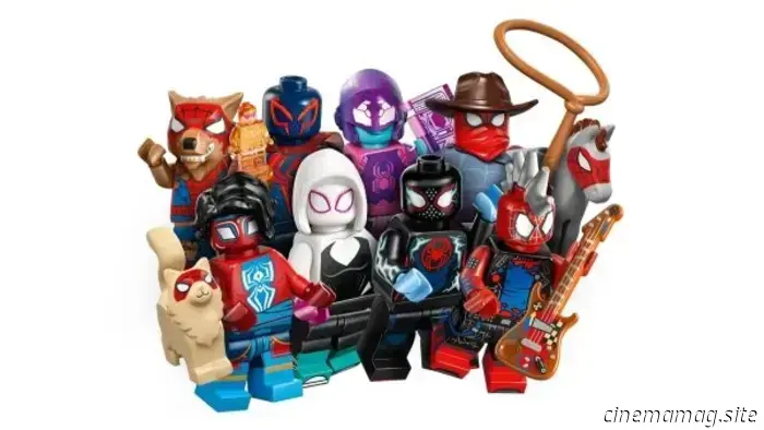 LEGO reveals Spider-Man: Across the Spider-Verse collectible minifigures.