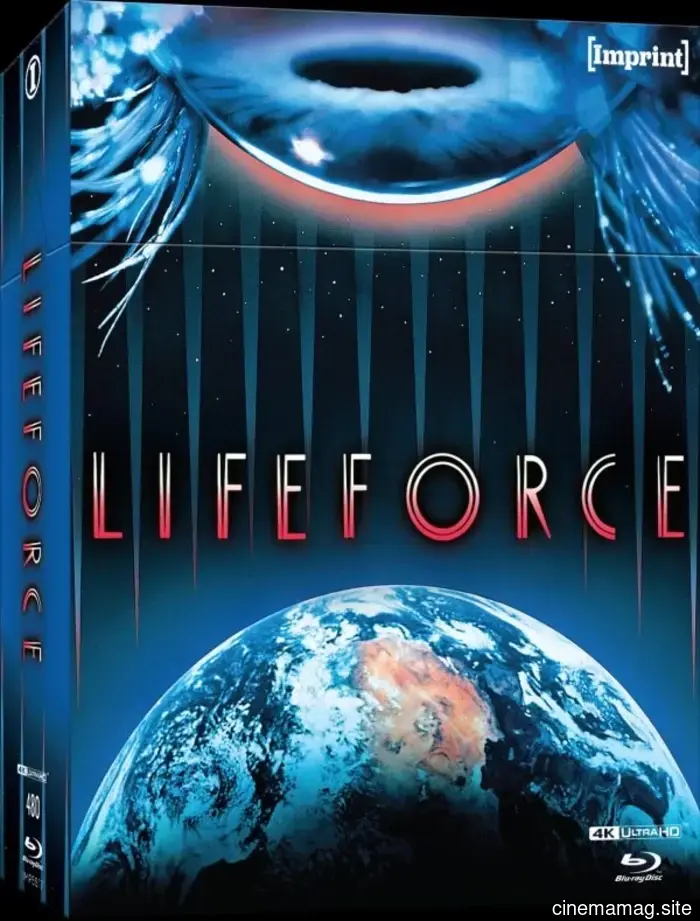Annunciata l'uscita in edizione limitata della Hardbox in 4K Ultra HD di Lifeforce da parte di Imprint Films