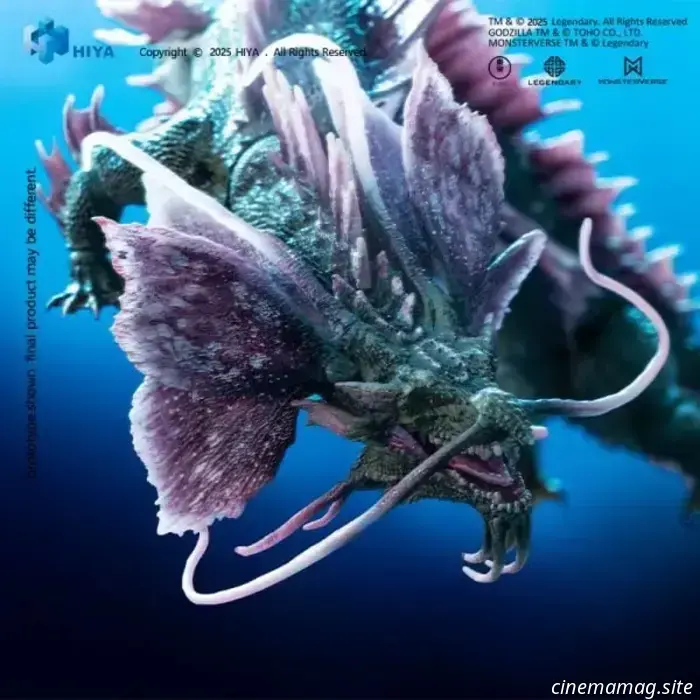 Tiamat entra a far parte della serie Exquisite Basic "Godzilla x Kong: The New Empire" di Hiya Toys.