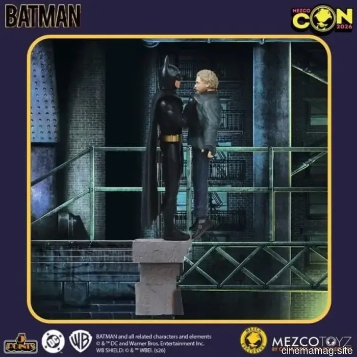 Mezco Toyz svela il set di action figure 5 Points “I’m Batman”