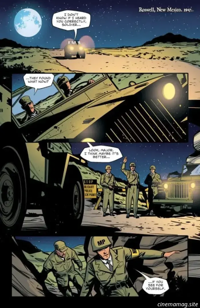 Godzilla: Qui Là Ci Sono Extraterrestri #2 - Anteprima del Fumetto