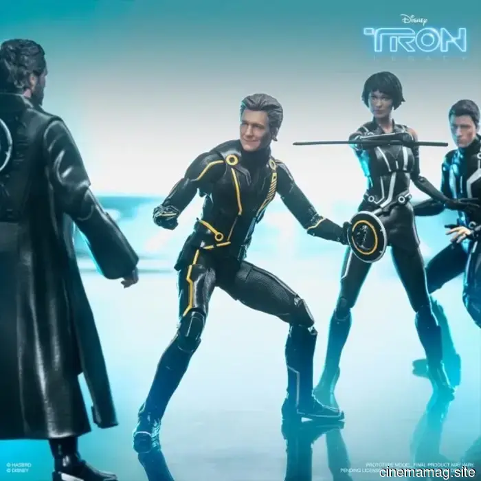 Hasbro returns to The Grid with action figures from TRON: Legacy.