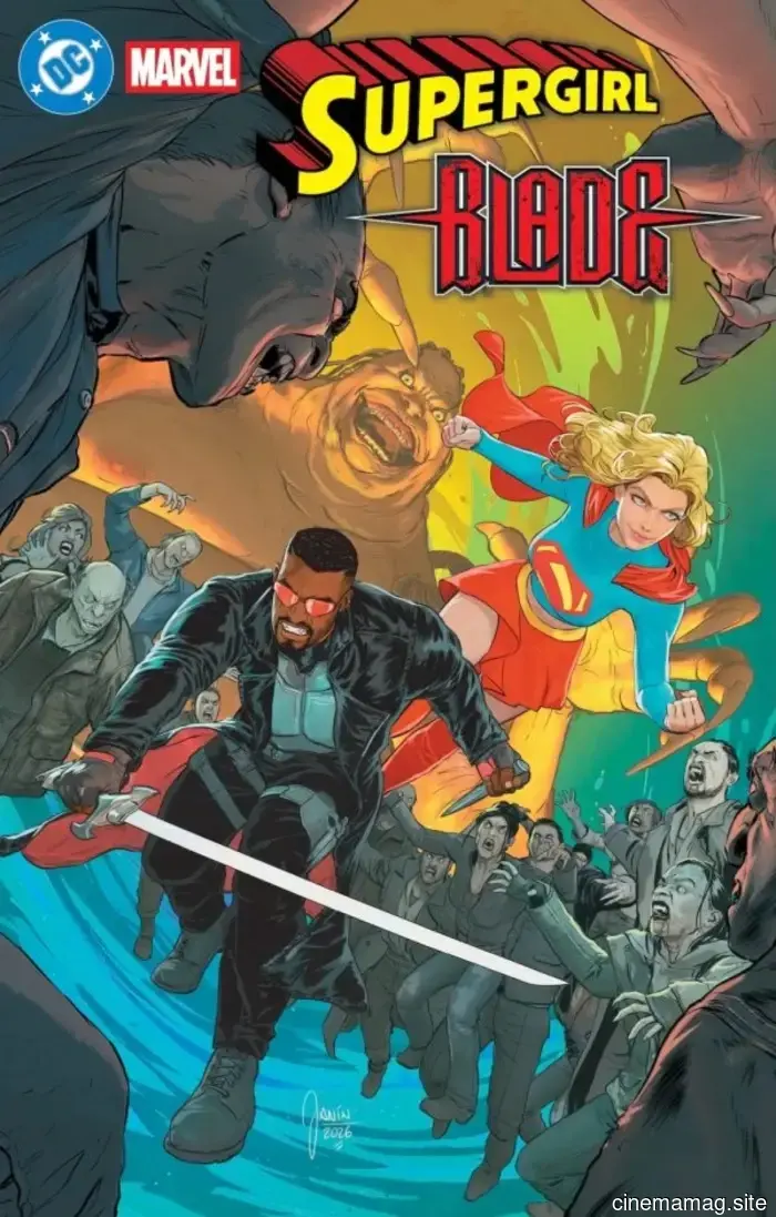¡Es Jeff/Aquaman! y los crossovers de Supergirl/Blade lanzan de Marvel y DC
