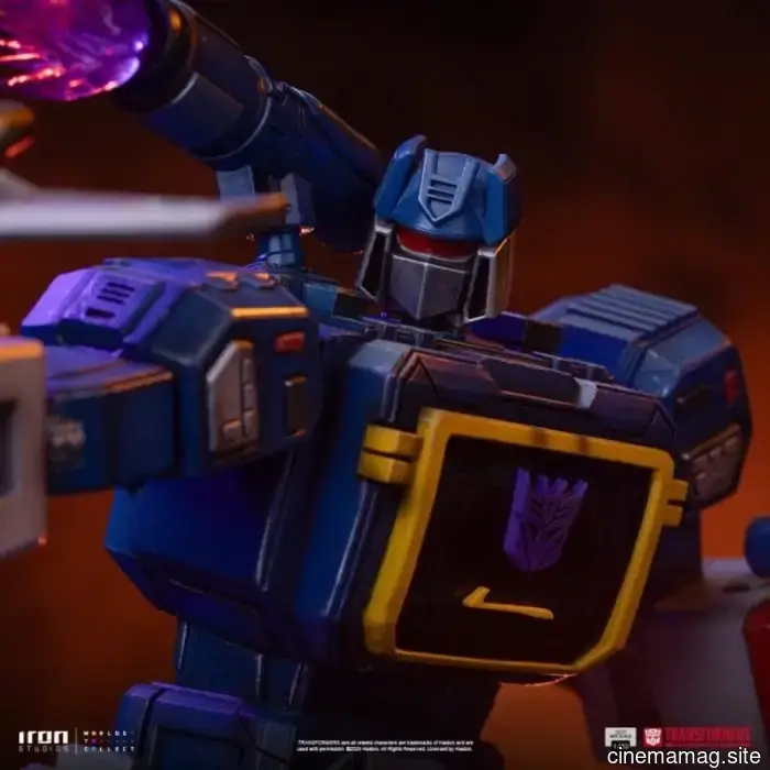 Soundwave si unisce alla collezione di statue da collezione Transformers di Iron Studios