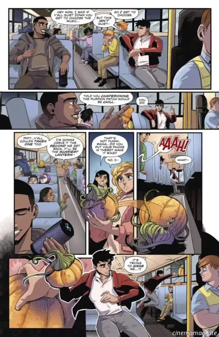 Avance del cómic – Mighty Morphin Power Rangers: Especial de Halloween n.º 1