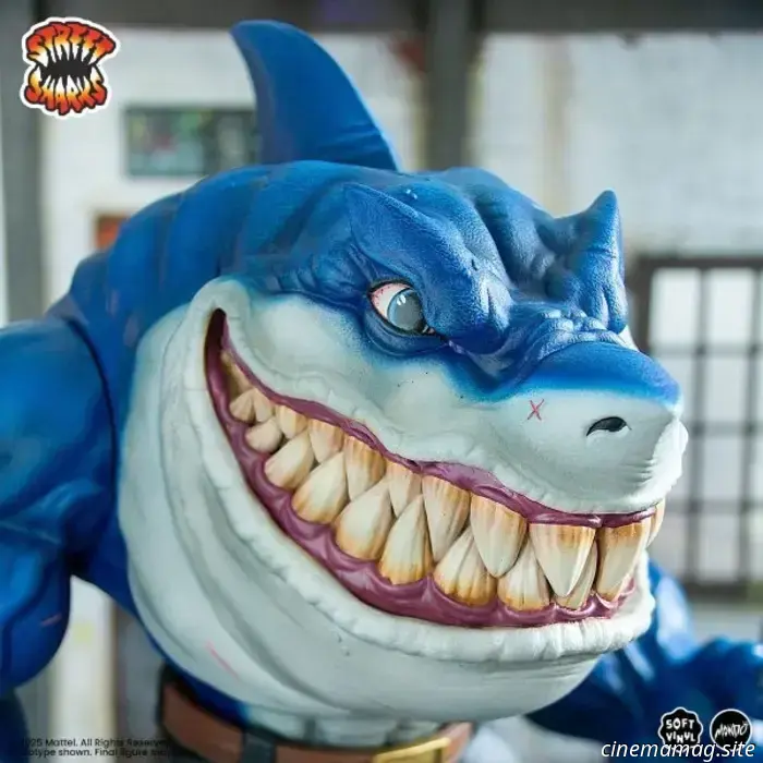 Ripster lanza la línea de figuras coleccionables Street Sharks de Mondo