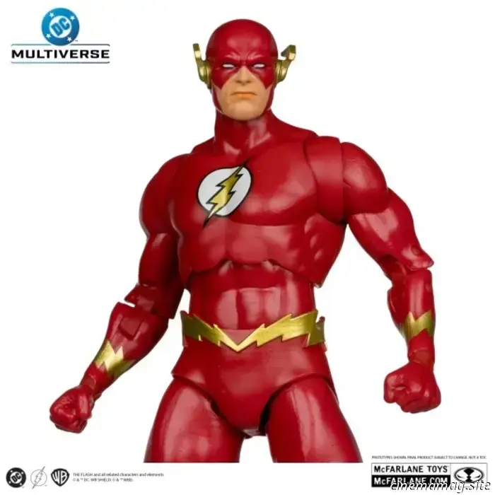 Superman, Wally West, Ice e la Brigata Rocket Red: le figure DC Multiverse svelate da McFarlane
