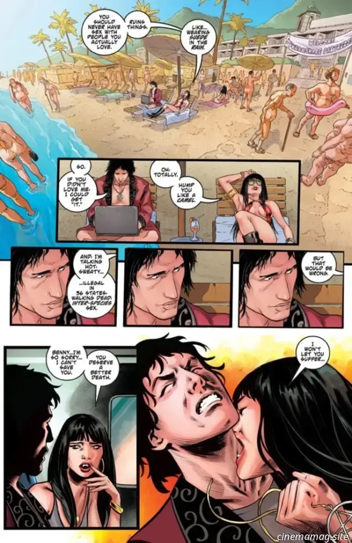 Анонс комикса — Вампирелла №9