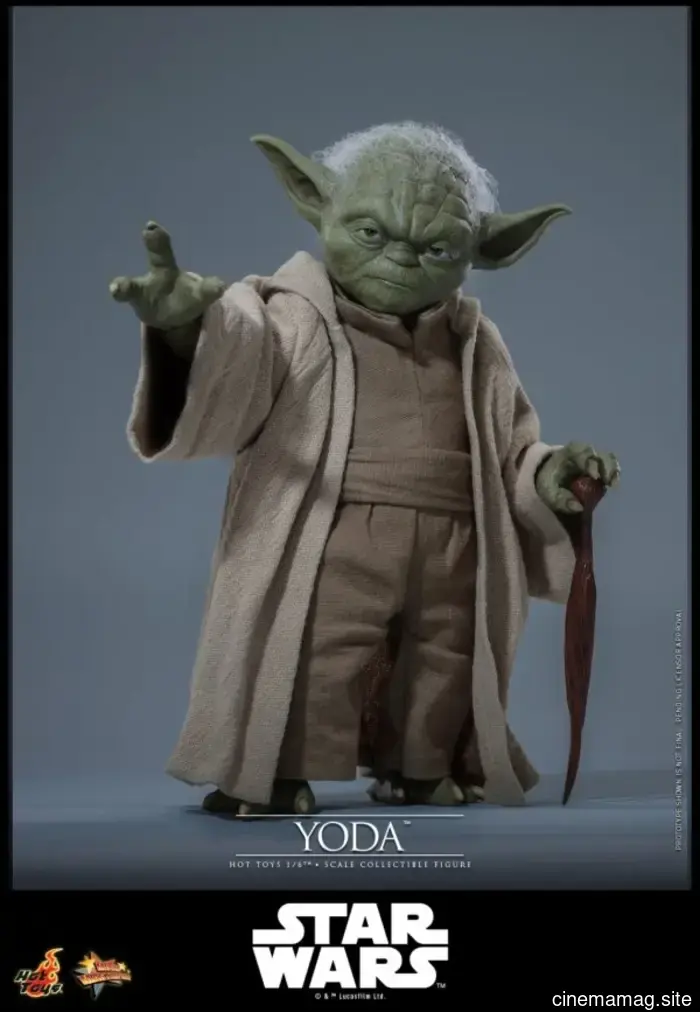 Yoda is now part of Hot Toys' collection for Star Wars: Episode III – Revenge of the Sith, available as a sixth scale figure.