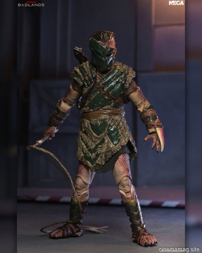 Predator: figura Badlands Ultimate Dek (armadura de hueso de bisonte) presentada por NECA