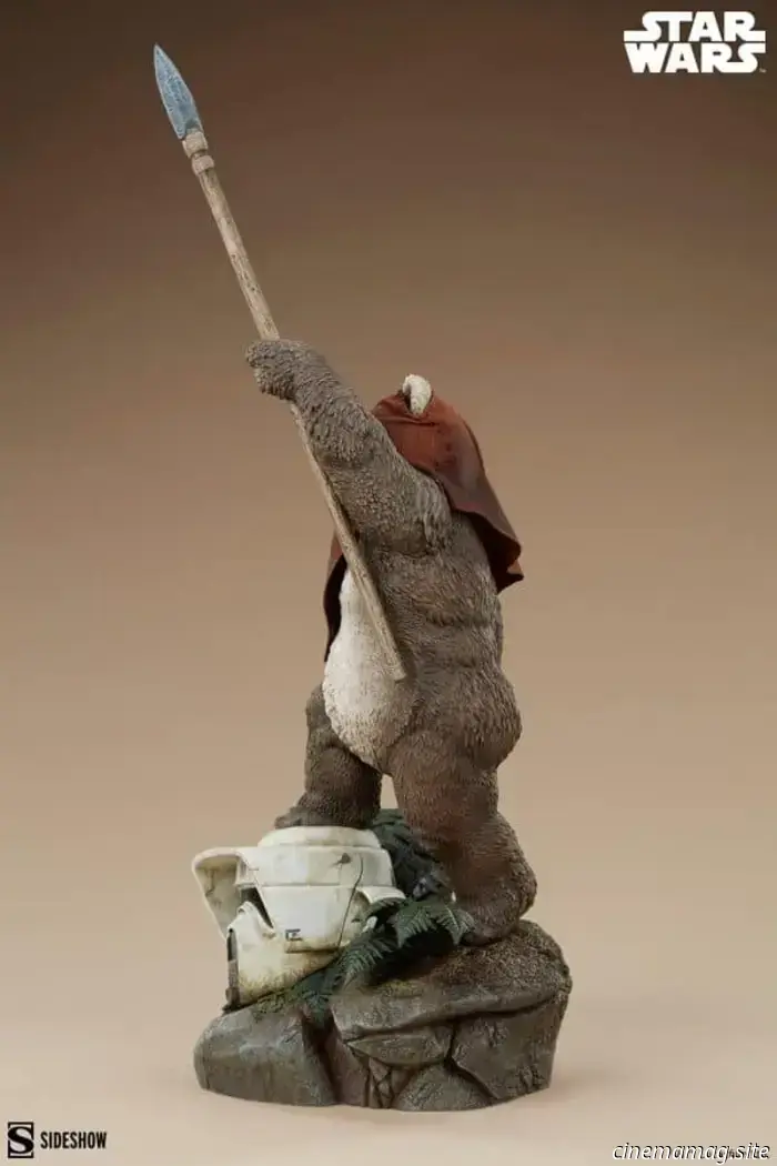 Wicket becomes intense for Sideshow's latest Star Wars Premium Format Figure.