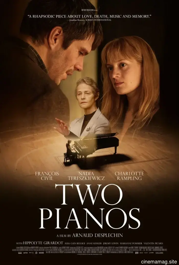 Arnaud Desplechin encuentra la música en el tráiler de EE. UU. de Dos Pianos