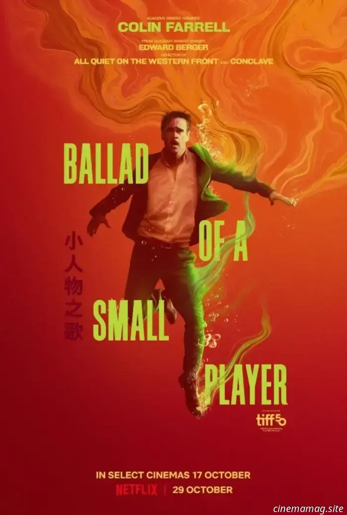 Colin Farrell es un apostador en fuga en el tráiler de Ballad of a Small Player.