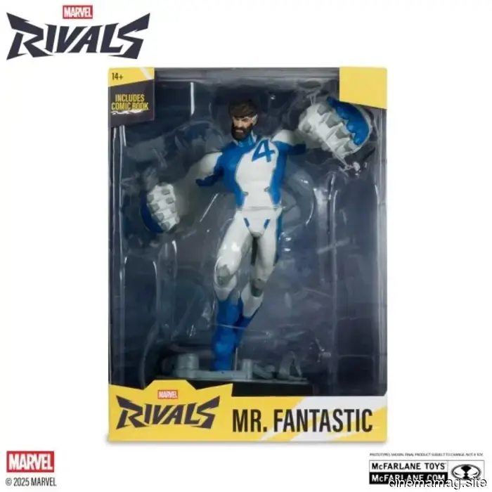Mr. Fantastic e Black Panther si uniscono alla collezione Marvel Rivals di McFarlane Toys