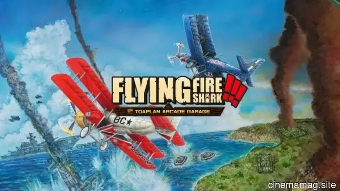 Toaplan Arcade Garage: Flying Fire Shark is set to deliver classic shoot-em-up action to PS4 and Switch this August.
