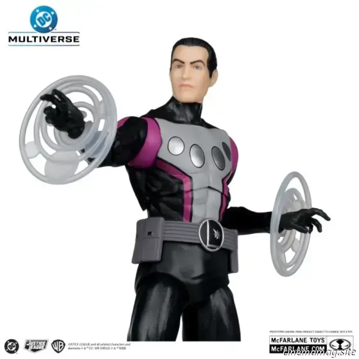 McFarlane Toys has revealed new DC Multiverse figures featuring Zatanna, Detective Chimp, Professor Pyg, Elongated Man, Cosmic Boy, and Blackhawk.