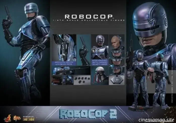 Hot Toys presenta las figuras a escala 1/6 de RoboCop y RoboCain de RoboCop 2