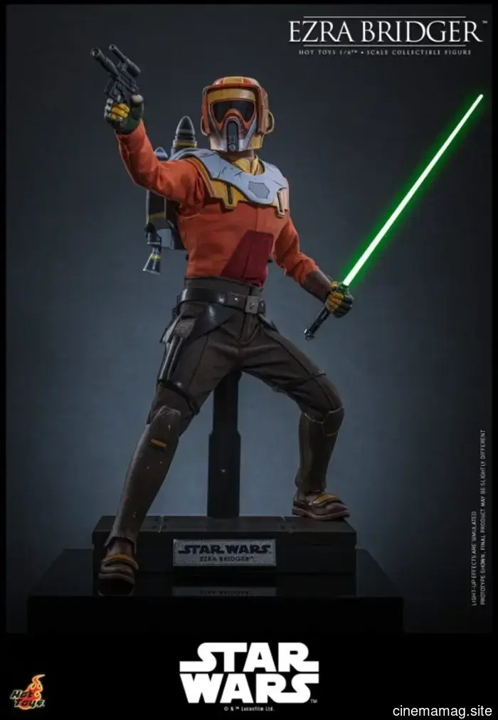 Hot Toys has released new sixth scale figures of Sabine Wren and Ezra Bridger from Star Wars Rebels.