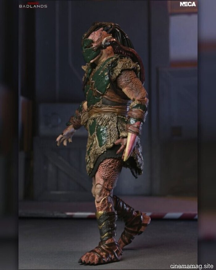 Predator: figura Badlands Ultimate Dek (armadura de hueso de bisonte) presentada por NECA