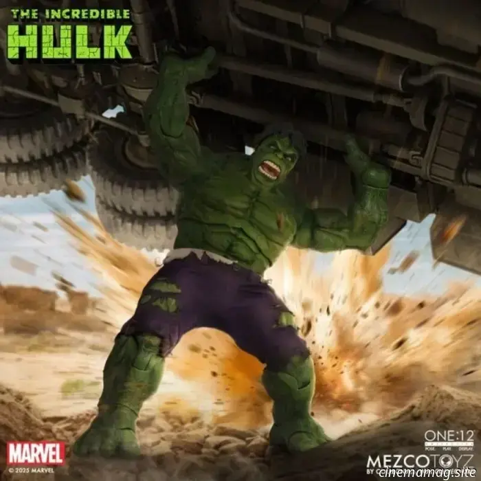 Mezco Toyz presenta l'action figure di L'Incredibile Hulk della linea One:12 Collective.