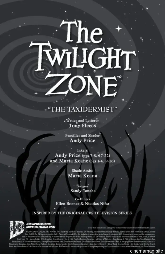 Comic Book Sneak Peek – The Twilight Zone #7