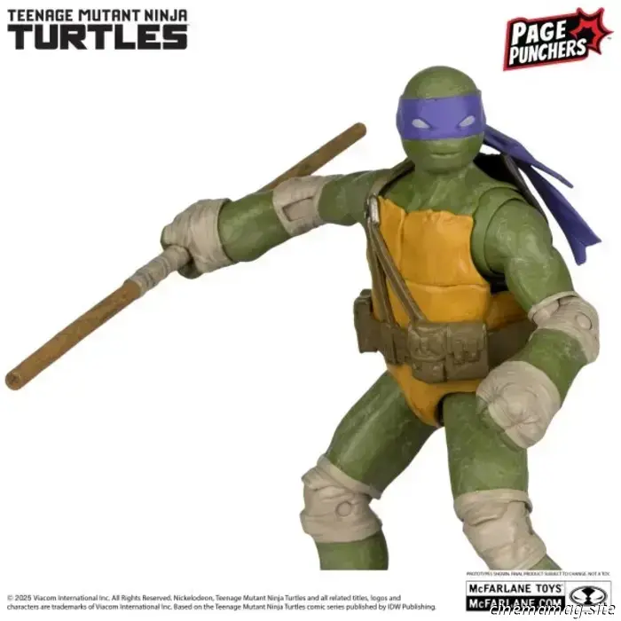 McFarlane svela i nuovi Page Punchers delle Tartarughe Ninja