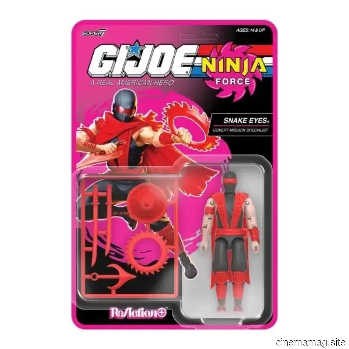Super7 trae Trubble Bubbles y Ninja Force a G.I. Joe: A Real American Hero ReAction+ series