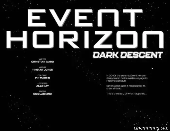 Event Horizon: Dark Descent #1 - anteprima di primo sguardo anticipa la serie a fumetti ufficiale prequel