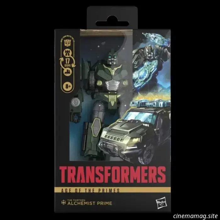 Hasbro has unveiled new action figures from Transformers: Age of the Primes.