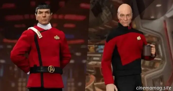 Спок и Пикар присоединяются к линейке динамичных фигурок Beast Kingdom Star Trek Dynamic 8ction Heroes.