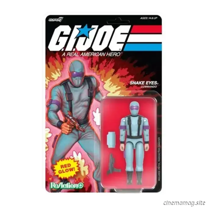 Super7 G.I. Joe Reaction+ Series Wave 6 incorpora a Cobra Commander, Snake Eyes, Scarlett y Mara