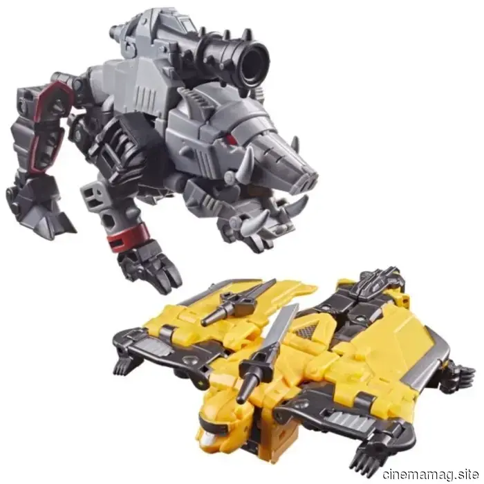 Il set di action figure Transformers Timelines dà un tocco dell'era dei samurai a Bumblebee e Megatron.